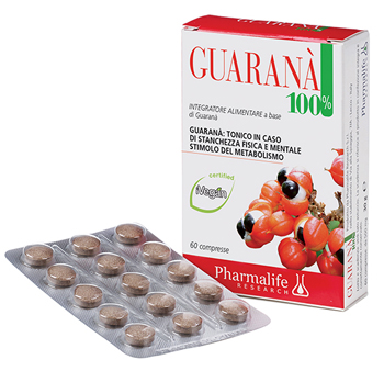 GUARANA 100% 60 COMPRESSE - farmasconti.eu