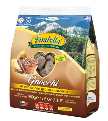 FARABELLA GNOCCHI DI PATATE AL GRANO SARACENO 500 G - farmasconti.eu