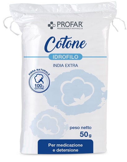 COTONE IDROFILO PROFAR INDIA EXTRA 50G - farmasconti.eu