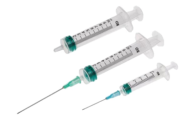 SIRINGA BECTON DICKINSON EMERALD CAPACITA' 5ML 23 GAUGE 11/4 10 PEZZI - farmasconti.eu