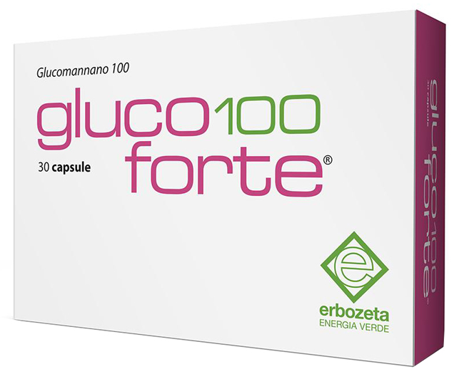 GLUCO 100 FORTE GLUCOMANNANO 100 30 CAPSULE DA 900 MG - farmasconti.eu