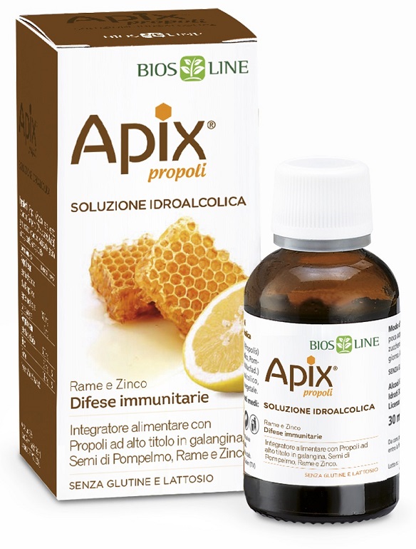 APIX PROPOLI SOLUZIONE IDROALCOLICA 30 ML BIOSLINE - farmasconti.eu