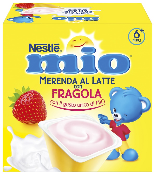 MIO MERENDA FRAGOLA 4 X 100 G - farmasconti.eu