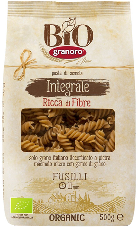 BIOLOGICA INTEGRALE GRANORO FUSILLI 500 G - farmasconti.eu