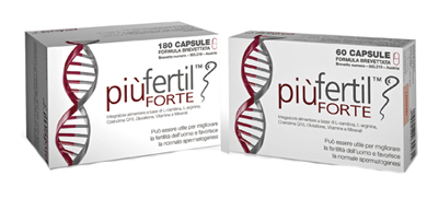 PIU' FERTIL FORTE 60 CAPSULE - farmasconti.eu