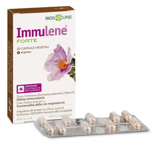BIOSLINE IMMULENE FORTE 20 CAPSULE - farmasconti.eu