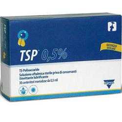 TSP 0,5% SOLUZIONE OFTALMICA UMETTANTE LUBRIFICANTE 30 FLACONCINI MONODOSE 0,5 ML - farmasconti.eu