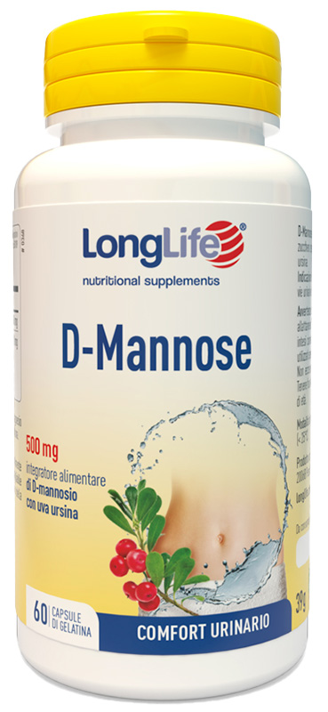 LONGLIFE D-MANNOSE 60 CAPSULE - farmasconti.eu