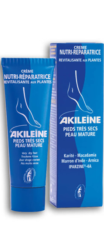 AKILEINE BLU CREMA PIEDI SECCHI 50 ML - farmasconti.eu