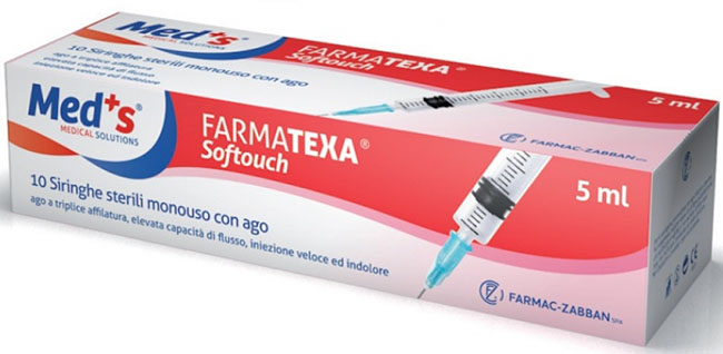 SIRINGA MEDS 5 ML 14 GAUGE 10 PEZZI - farmasconti.eu