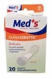 CEROTTO MEDS STRIP DELICATO TESSUTO NON TESSUTO MEDIO 20 PEZZI - farmasconti.eu