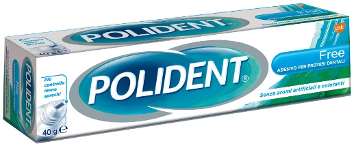 POLIDENT FREE ADESIVO PER PROTESI DENTARIA 40 G - farmasconti.eu