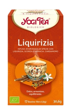 YOGI TEA LIQUIRIZIA BIO 30,6 G - farmasconti.eu