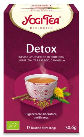 YOGI TEA DETOX BIO 30,6 G - farmasconti.eu