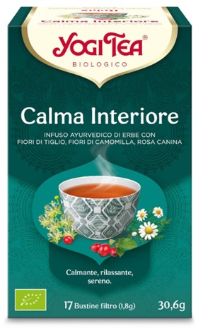 YOGI TEA CALMA INTERIORE 31 G - farmasconti.eu