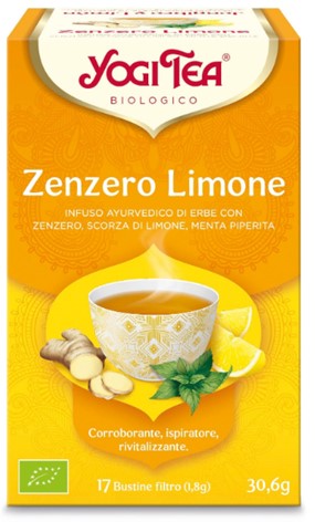 YOGI TEA ZENZERO LIMONE 31 G - farmasconti.eu