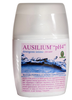 AUSILIUM PH4 DETERGENTE INTIMO 250 ML - farmasconti.eu