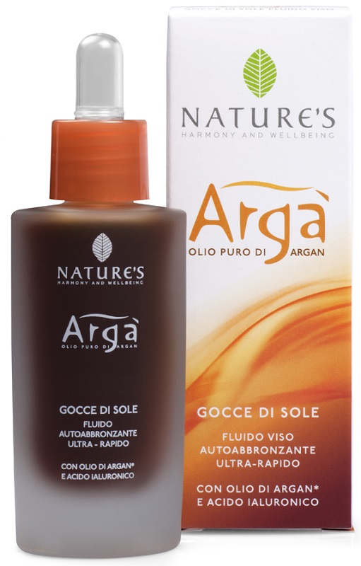 ARGA' GOCCE DI SOLE VISO FLUIDO AUTOABBRONZANTE 30 ML NATURE'S - farmasconti.eu