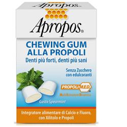 APROPOS CHEWINGUM PROPOLI 25 G - farmasconti.eu