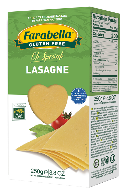 FARABELLA LASAGNE 250 G - farmasconti.eu