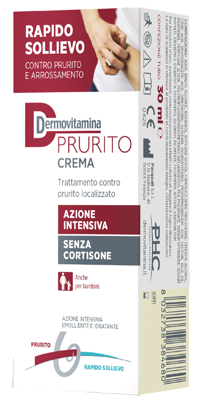 DERMOVITAMINA PRURITO CREMA AZIONE INTENSIVA SENZA CORTISONE 30 ML - farmasconti.eu