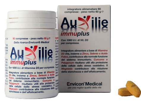 AUXILIE IMMUPLUS DEGLUTIBILE 30 COMPRESSE - farmasconti.eu