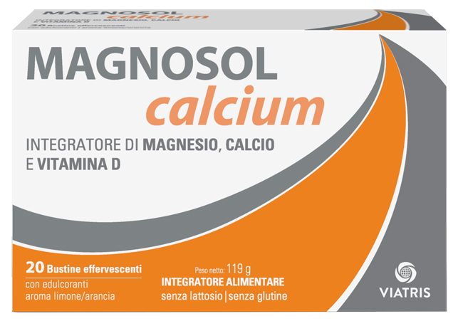 MAGNOSOL CALCIUM POLVERE EFFERVESCENTE 20 BUSTINE - farmasconti.eu