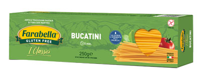 FARABELLA BUCATINI PASTA SENZA GLUTINE 250 G - farmasconti.eu