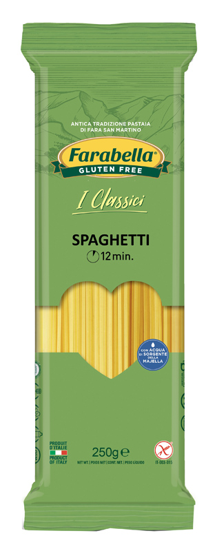 FARABELLA SPAGHETTI PASTA SENZA GLUTINE 250 G - farmasconti.eu