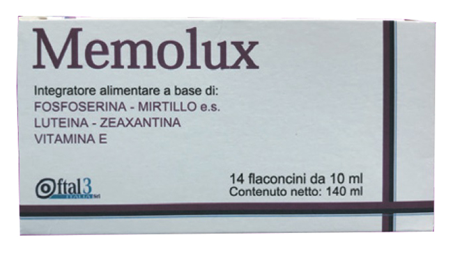 MEMOLUX 14 FLACONCINI 10 ML - farmasconti.eu