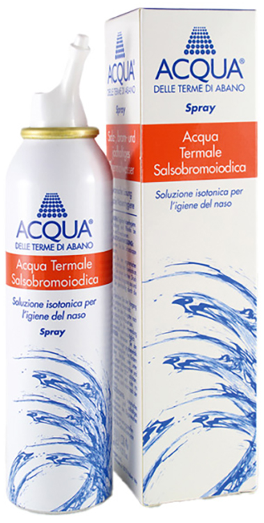 ACQUA DELLE TERME DI ABANO ISOTONICA SPRAY IRRIGAZIONE NASALE 125 ML - farmasconti.eu