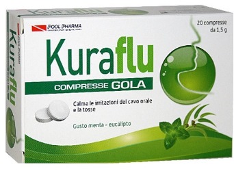 KURAFLU GOLA EUCALIPTO 20 COMPRESSE 1,5 G - farmasconti.eu