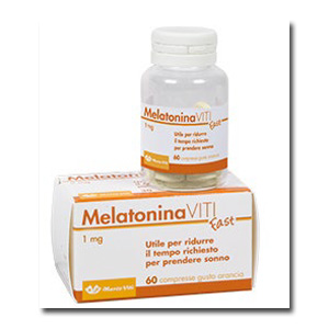 MELATONINA VITI FAST 1MG 60 COMPRESSE GUSTO ARANCIA - farmasconti.eu