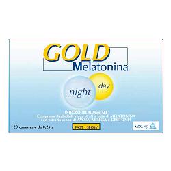 MELATONINA GOLD HTP 1MG 20 COMPRESSE - farmasconti.eu