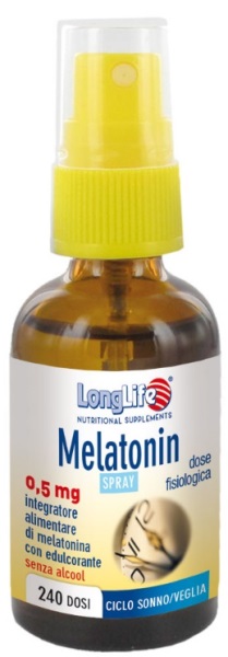 LONGLIFE MELATONIN SPRAY 0,5MG 30 ML - farmasconti.eu