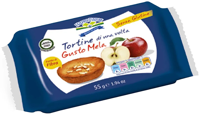 HAPPY FARM TORTINE MELA 55 G - farmasconti.eu