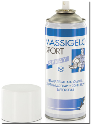 GHIACCIO ISTANTANEO MASSIGELO SPORT BOMBOLETTA SPRAY 400ML - farmasconti.eu