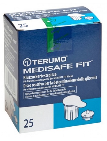 DISCO PER LA DETERMINAZIONE DELLA GLICEMIA MEDISAFE FIT 25 PEZZI - farmasconti.eu