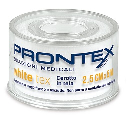 CEROTTO PRONTEX WHITE TEX 5X2,5 - farmasconti.eu