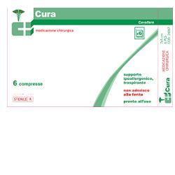 CURA MEDICAZIONE STERILE 8X15CM 6 PEZZI - farmasconti.eu