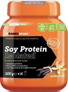 SOY PROTEIN ISOLATE VANILLA CREAM POLVERE 500 G - farmasconti.eu