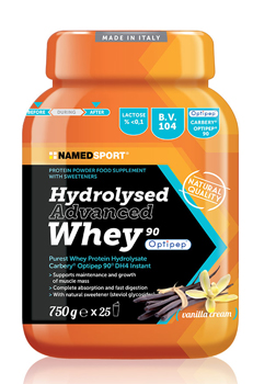 HYDROLYSED ADVANCED WHEY VANILLA CREAM BARATTOLO POLVERE ORALE 750 G - farmasconti.eu