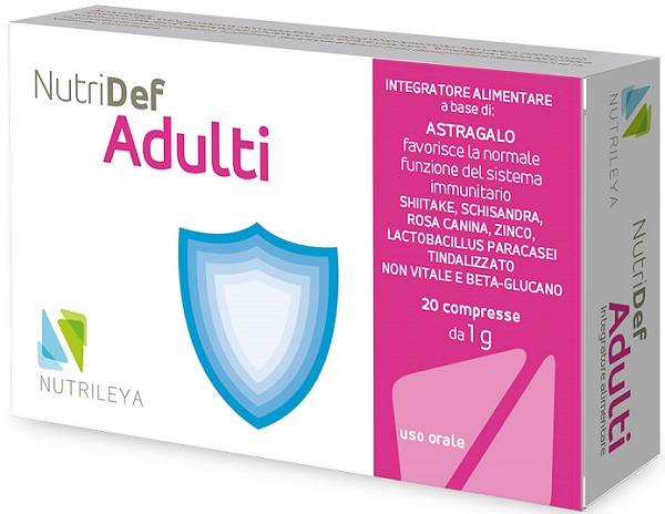 NUTRIDEF ADULTI 20 COMPRESSE - farmasconti.eu