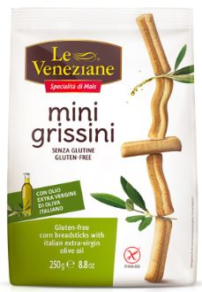 LE VENEZIANE MINI GRISSINI 250 G - farmasconti.eu