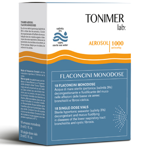 TONIMER LAB AEROSOL 18 FLACONCINI 3 ML MONODOSE - farmasconti.eu