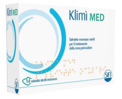 KLIMI' MED 14 SALVIETTINE DETERGENTI MONOUSO STERILI PER L'IGIENE OCULARE - farmasconti.eu
