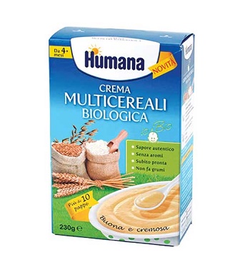 HUMANA CREMA MULTICERE BIOLOGICO 230 G - farmasconti.eu