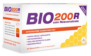 BIO200 R RESVERATROLO 10 FLACONCINI 10 ML - farmasconti.eu