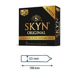 PROFILATTICO ANSELL AKUEL SKIN ORIGINAL 3 PEZZI - farmasconti.eu
