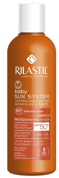 RILASTIL SUN SYSTEM PHOTO PROTECTION THERAPY SPF50+ BABY FLUIDO 200 ML - farmasconti.eu